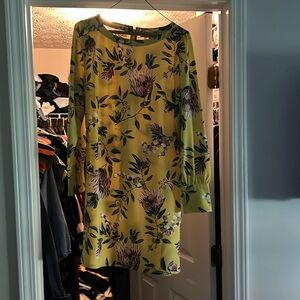 Pretty Yellow Loft Dress